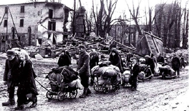 Los campos de refugiados después de la Segunda Guerra Mundial
