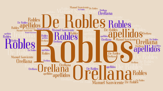 El origen de los apellidos Orellana y Robles o De Robles