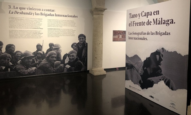 “Taro y Capa en el Frente de Málaga. Las fotografías de las brigadas internacionales” con Fernando Alcalde