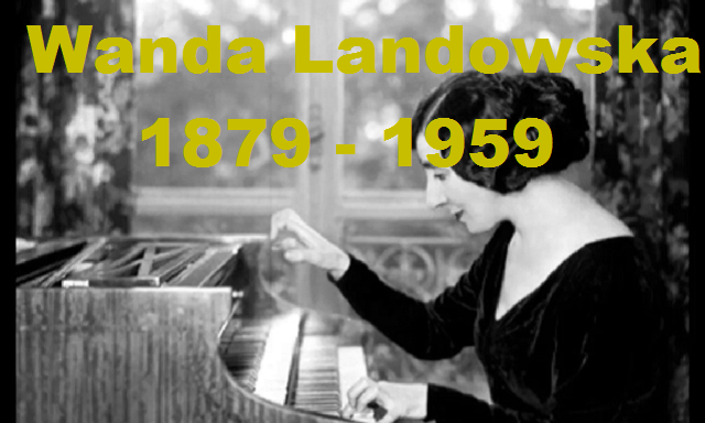 60 años de la muerte de Wanda Landowska