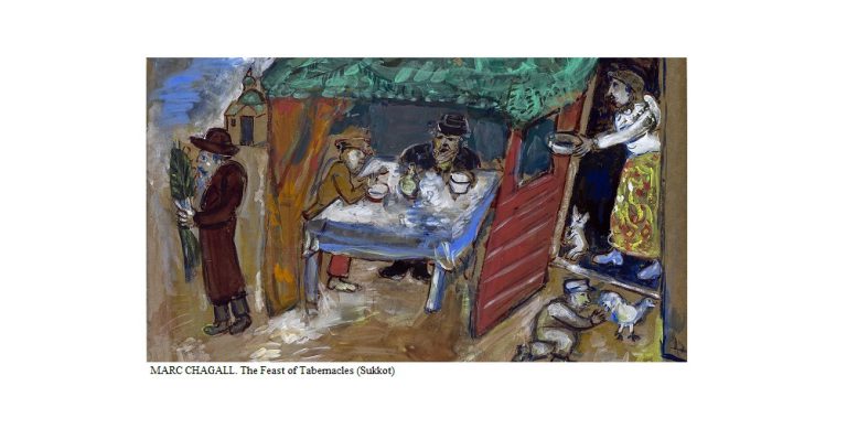 The Big Sukkah, by Abraham Reisen