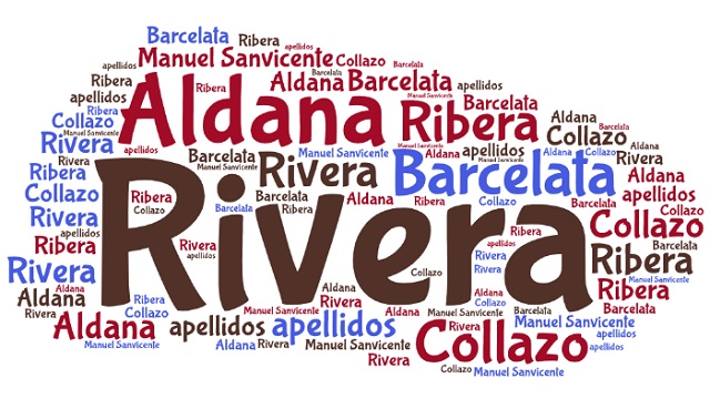 El origen de los apellidos Aldana, Rivera, Barcelata y Collazo