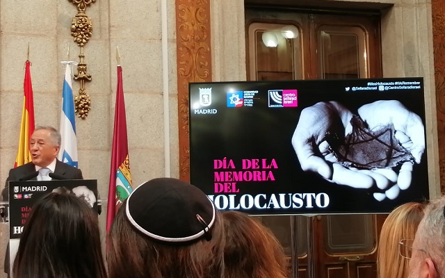 Acto de homenaje a las Víctimas del Holocausto (Ayuntamiento de Madrid, 4/2/2020)