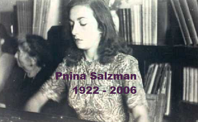Pnina Salzman, la primera dama del piano en Israel