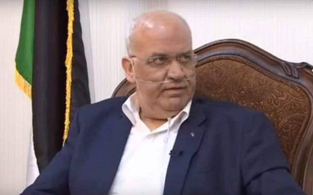 Elecciones en EE.UU. y la atención médica israelí a Saeb Erekat
