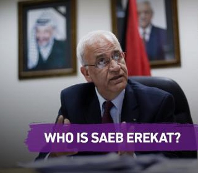 Saeb Erekat: un héroe para los medios de comunicación