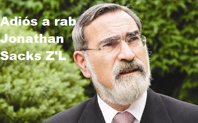 Adiós a Jonathan Sacks Z’L, con Rubén Lerner