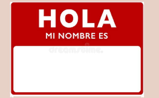 Nombres, apellidos y apodos