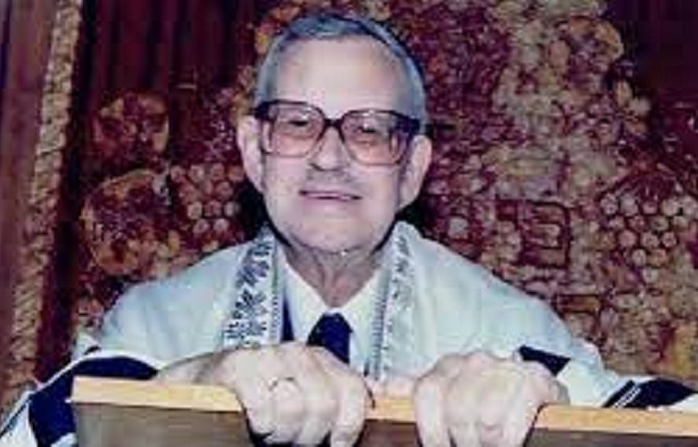 La llegada a Uruguay del rab Fritz Winter, con Rafael Winter