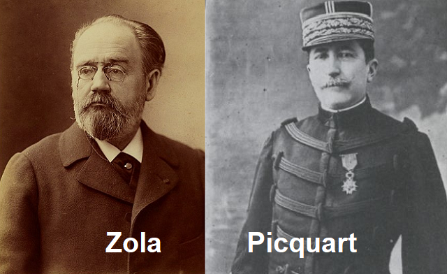 Émile Zolá y el coronel Georges Picquart