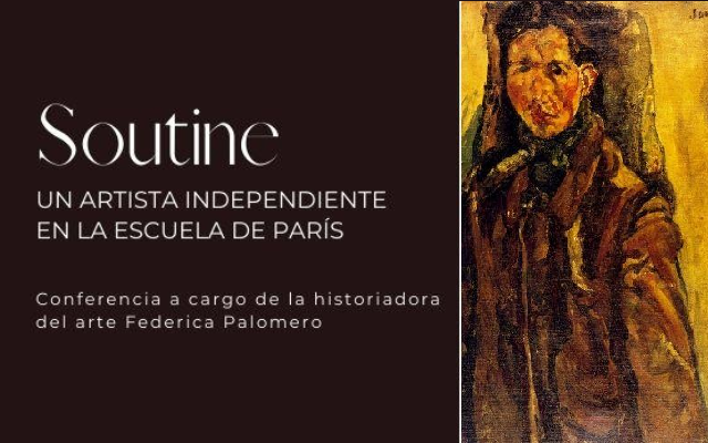 Soutine: un artista independiente en la Escuela de París, con Federica Palomero (online, Centro Sefarad Israel, 13/4/2022)