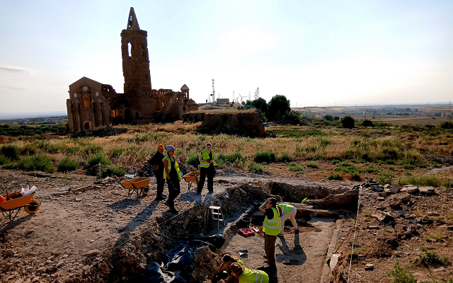 La sinagoga de Belchite, un maravilloso hallazgo histórico