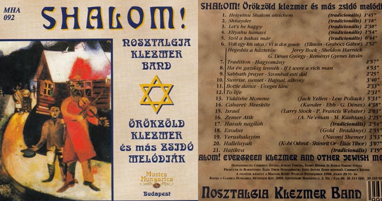 La huella húngara de Nosztalgia Klezmer Band