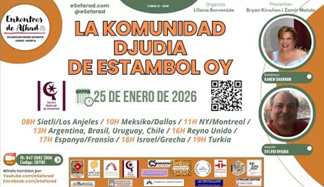 La komunidad djudia de Estambol oy, con Karen Sharhon y Sylvio Ovadia