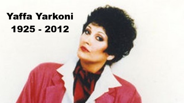 Yaffa Yarkoni también canta en ídish