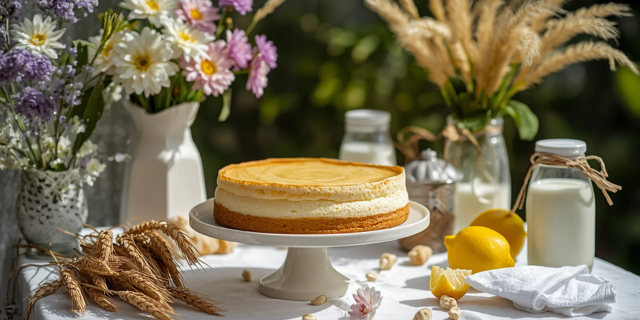 Una tarta de queso para Shavuot
