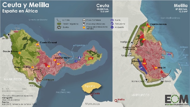 Ceuta: la frontera donde convergen España, Marruecos, Israel y Estados Unidos
