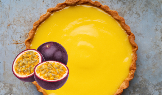 Tartaleta-tarta de fruta de la pasión…para enamorarse