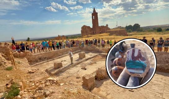 Avances en la sinagoga de Belchite: los secretos que revela su sala de oración