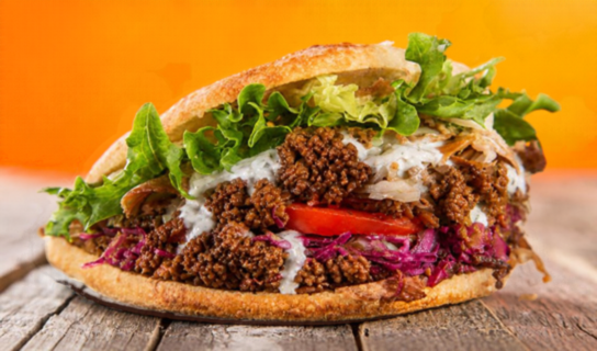 Un kebab-shawarma sefardí en construcción. Paso 1