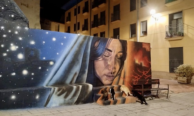El Festival de Arte Urbano en Calatayud reivindica su pasado judío, con José Manuel Gimeno